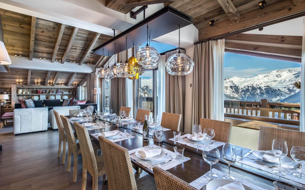 Chalet Crystaile dining room 1