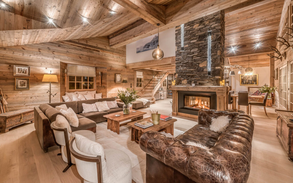 Chalet Namaste Courchevel 1850 Living Room