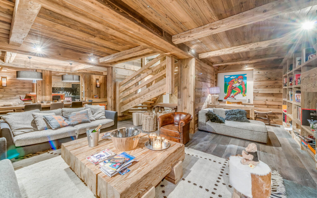 Les Sorbiers Lounge and office snug