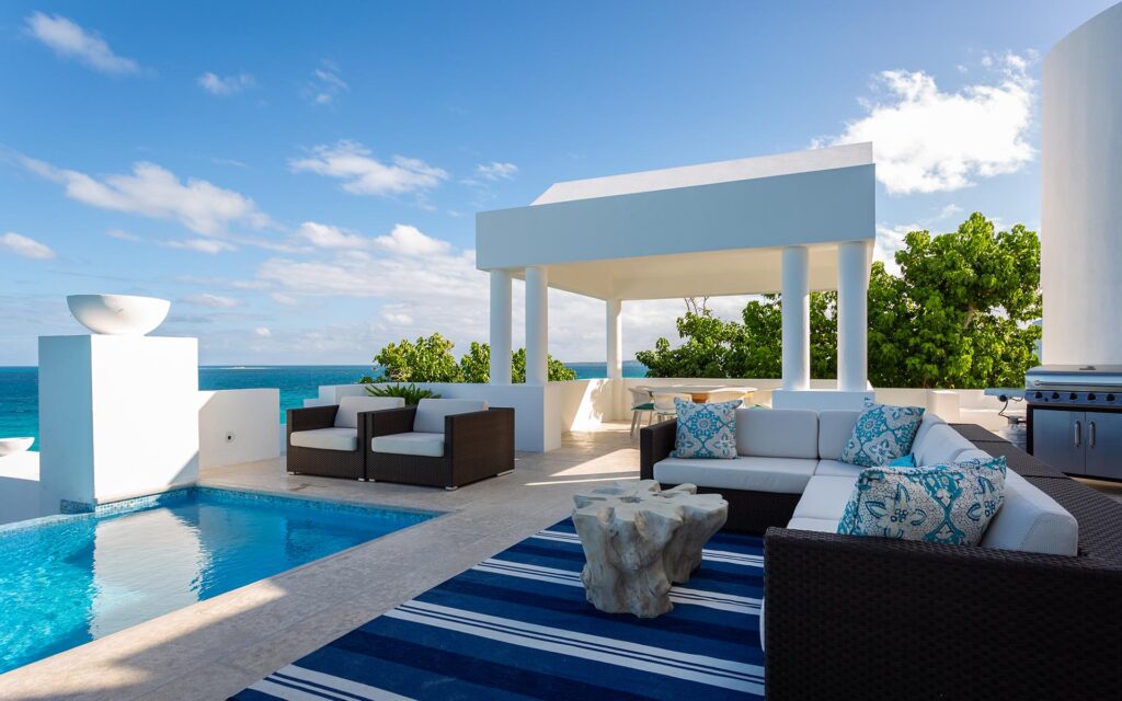 Long Bay Villas Anguilla Sea Dining 1 10 1