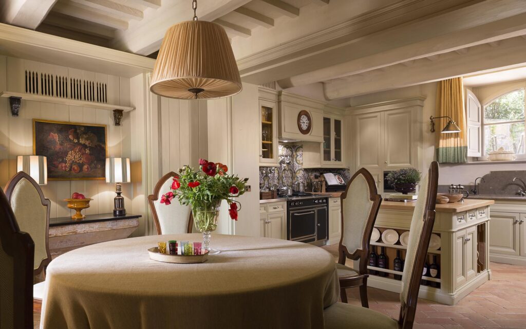 RWCdB Villa Castello Dining and Kitchen Area