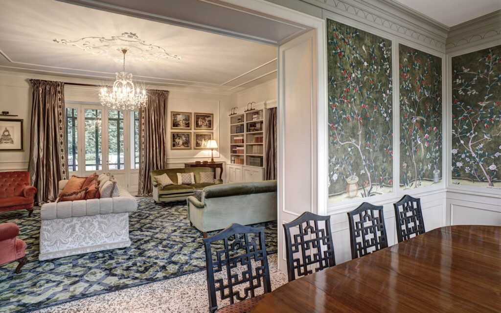 Villa Garrovo Dining room and Living room