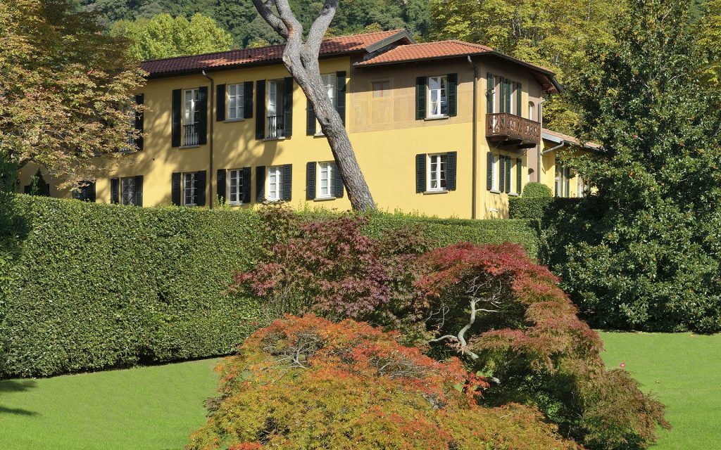 Villa Garrovo view from the gardens
