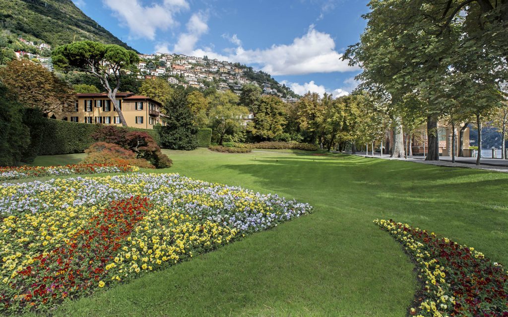 Villa Garrovo view from the putting green