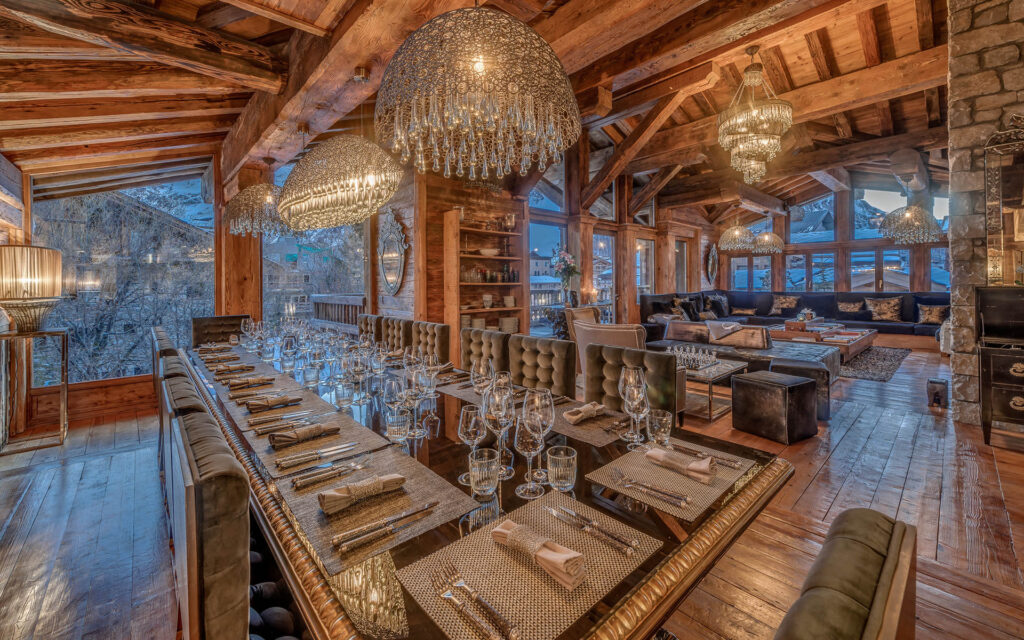 Chalet Marco Polo dining room
