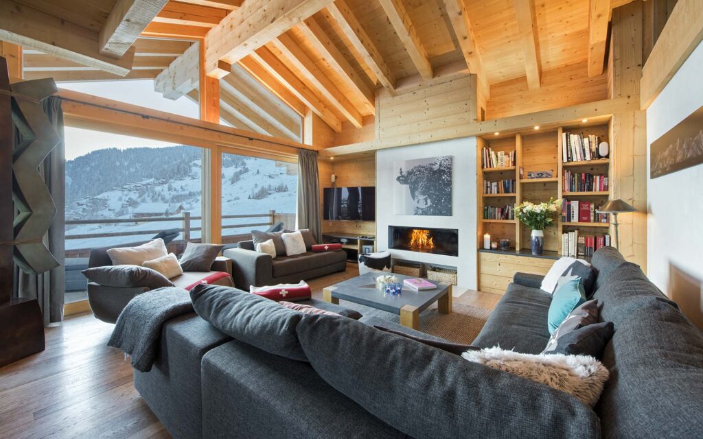 Chalet Rock Luxury Ski Chalet Verbier Switzerland 1