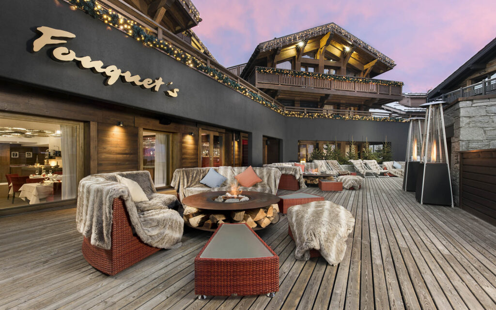 Terrasse BarriereLesNeiges