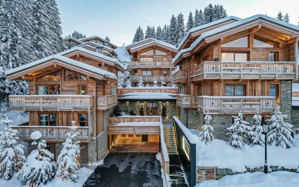 Exterior of the Grand Residences Nord Resort Ultima Courchevel Belvedere