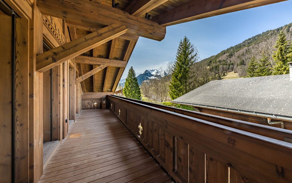 Balcony with Country Views Two Bedroom Residence Ultima Gstaad