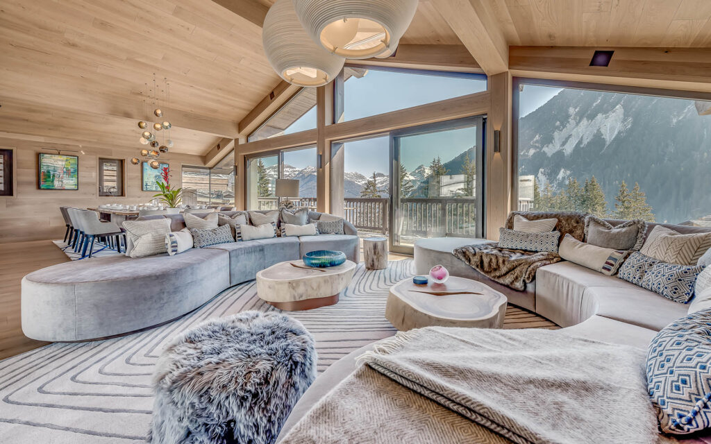 Chalet Bacchus Courchevel Consensio Living Room