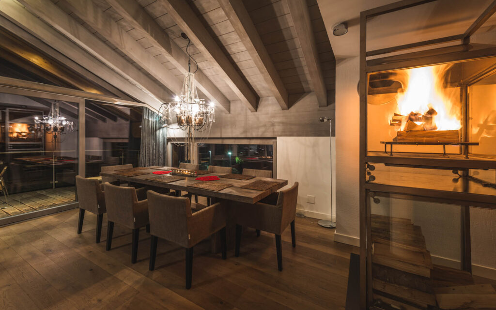 panicha dining area evening