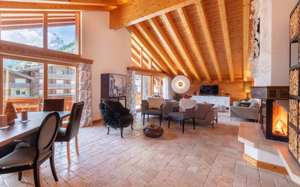 Penthouse Annyvonne Luxury Ski Chalet Zermatt Switzerland 2