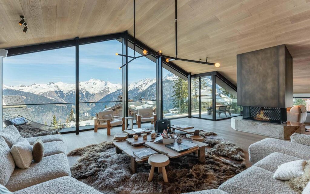 Black Lodge Luxury Ski Chalet Courchevel 1850 France 20