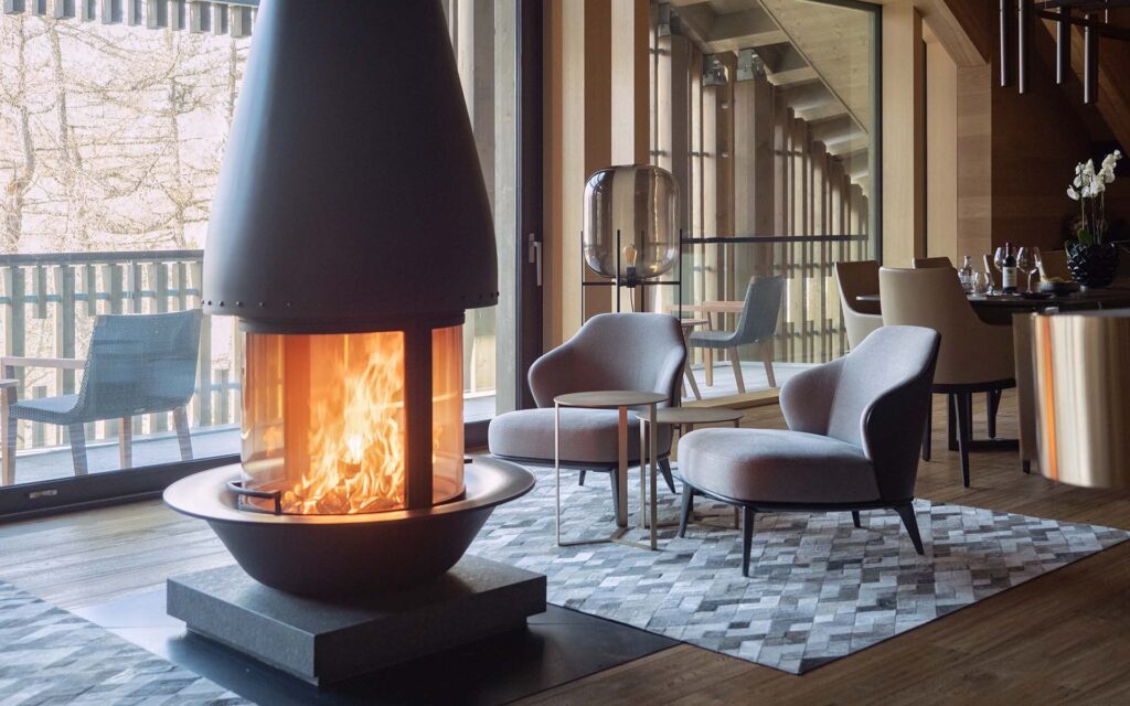 The Chedi Hotel Gotthard Suite Luxury Ski Chalet Andermatt Switzerland 2