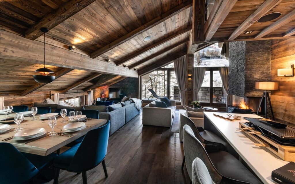 Vail Lodge A32 4 Bedroom Apartments Luxury Ski Chalet Val dIsere France 14
