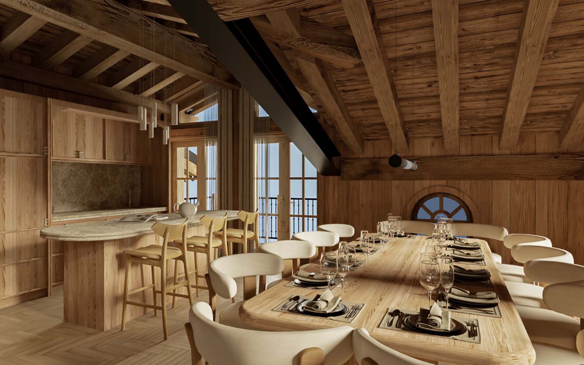 Penthouse Joseph, Val d’Isère